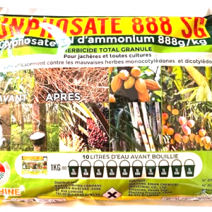 Herbicide granulé total SUNPHOSATE 888 SG 1 kg – Jachère, toutes les cultures