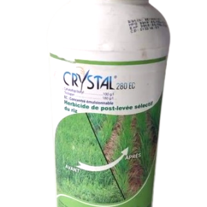 Herbicide liquide sélectif de post-levée CRYSTAL 280 EC 1 litre – Riz