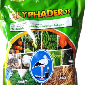 Herbicide granulé total GLYPHADER 75 SG 1 kg – Toutes les cultures