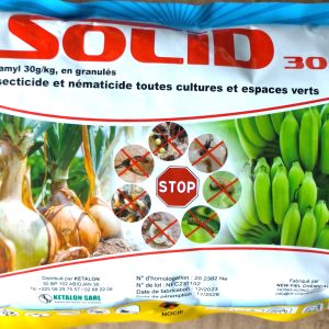 Insecticide-nématicide granulé SOLID 30 GR 1 kg – Toutes les cultures, espace vert