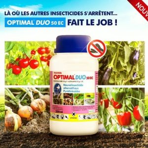 Insecticide liquide OPTIMAL DUO 50 EC 250 ml – Cultures maraichères