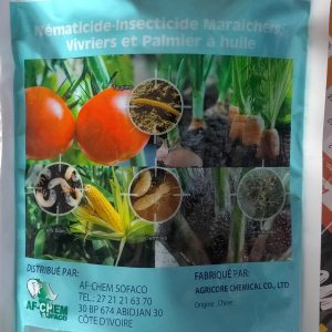 Nématicide-insecticide granulé RIPOST 6 G 1 kg – Cultures maraichères et vivrières, palmier à huile