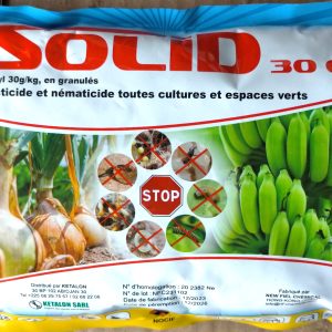 Nématicide granulé SOLID 30 GR 1 kg – Toutes les cultures, espace vert