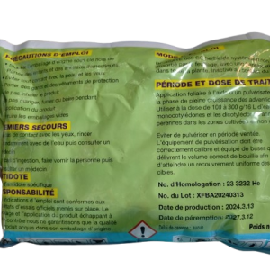 Herbicide granulé total non-sélectif BONSATE 680 SG 1 kg – Toutes les cultures