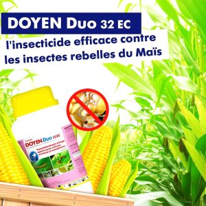 Insecticide liquide binaire DOYEN DUO 32 EC 250 ml – Cultures vivrières et maraichères