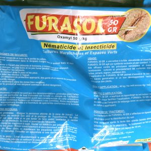 Insecticide-nématicide granulé FURASOL 50 GR 1 Kg – Cultures maraichères, espace vert