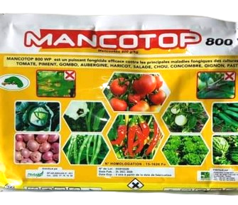 Fongicide granulé MANCOTOP 800 WP 1 kg – Cultures maraichères