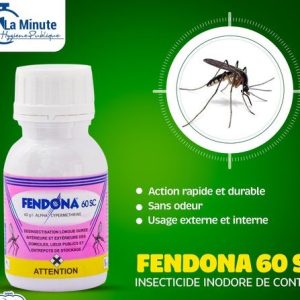 Insecticide liquide FENDONA 60 SC 200 ml – Domicile, bureau, hygiène publique, entrepôt de stockage