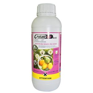 Insecticide liquide CROTALE 46 EC 0,75 litre – Cacao, coton