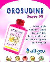 Insecticide liquide binaire GROSUDINE SUPER 50 1 litre – Cacao, café