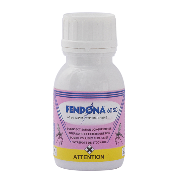 Insecticide liquide FENDONA 60 SC 200 ml – Domicile, bureau, hygiène publique, entrepôt de stockage