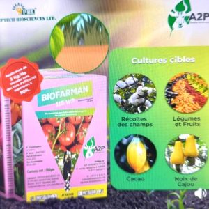 Bio-insecticide liquide BIOFARM 115 WP 500 gm – Cultures maraichères