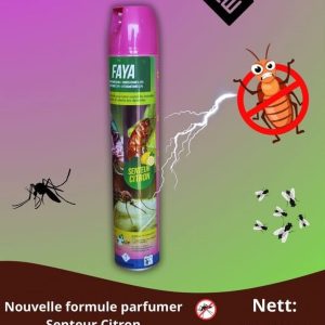Insecticide liquide FAYA 300 ml – Hygiène publique, domicile, bureau