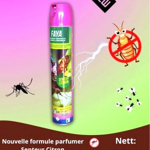 Insecticide liquide FAYA 300 ml – Hygiène publique, domicile, bureau