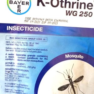 Anti-moustiques granulé K-OTHRINE 250 WG 20 gr – Hygiène publique, domicile, locaux ménagers et industriels