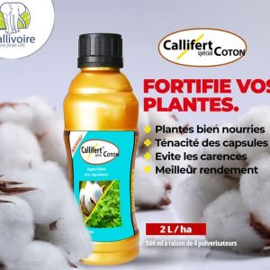 Engrais foliaire CALLIFERT NPK 1 litre – Spécial coton