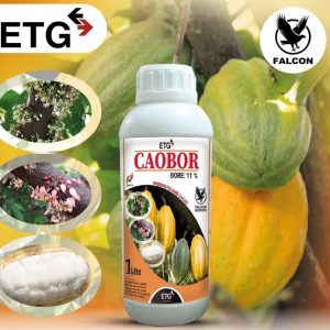 Engrais foliaire CAOBOR (Bore 11%) 1 litre – Spécial cacao