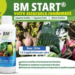 Biostimulant foliaire BM START 1 litre – Légumes, arbres fruitiers