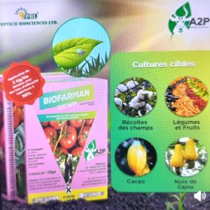 Bio-insecticide BIOFARMAN 115 WP 500 gr – Cultures maraichères