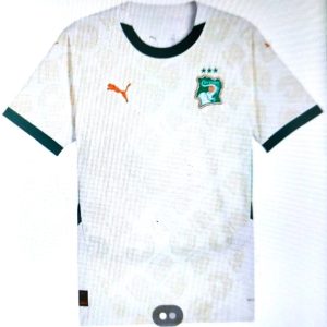 Maillot de football COTE D&rsquo;IVOIRE 3 étoiles Pro max – Extérieur 2024 – 2025