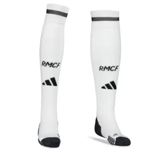 Chaussettes de football blanches REAL MADRID – Domicile 2024 – 2025
