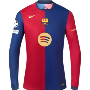 Maillot de football à manches longues FC BARCELONE Pro max – Domicile 2024 – 2025