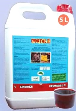 Anti-rats MORTAL 2.5 EO 5 litres – Rats, souris