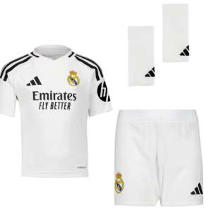 Maillot de football blanc enfant REAL MADRID Pro max – Domicile 2024 – 2025