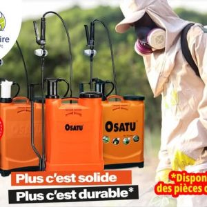 Pulvérisateur manuel à dos OSATU EVOLUTION 16 litres – Agriculture, jardinage, entretien des espaces verts, hygiène publique et domestique
