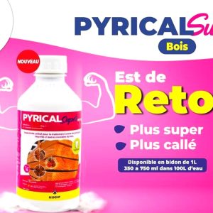 Insecticide liquide PYRICAL SUPER 100 EC 1 litre – Termites, insectes du bois
