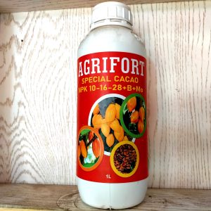 Engrais foliaire AGRIFORT NPK 10-16-28 1 litre – Spécial cacao