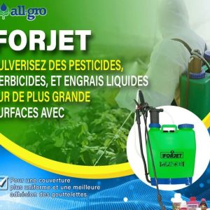 Pulvérisateur manuel à dos FORJET 16 litres – Agriculture, jardin, espace vert, hygiène publique et domestique