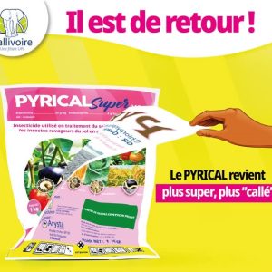 Insecticide granulé PYRICAL SUPER 34 GR 1 kg – Cultures maraichères