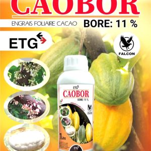 Engrais foliaire CAOBOR (Bore 11%) 1 litre – Spécial cacao
