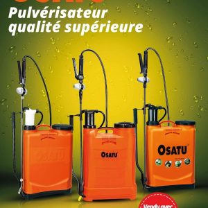 Pulvérisateur manuel à dos OSATU EVOLUTION 16 litres – Agriculture, jardinage, entretien des espaces verts, hygiène publique et domestique