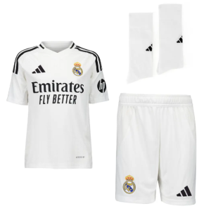 Maillot de football blanc jeune REAL MADRID Pro max – Domicile 2024 – 2025