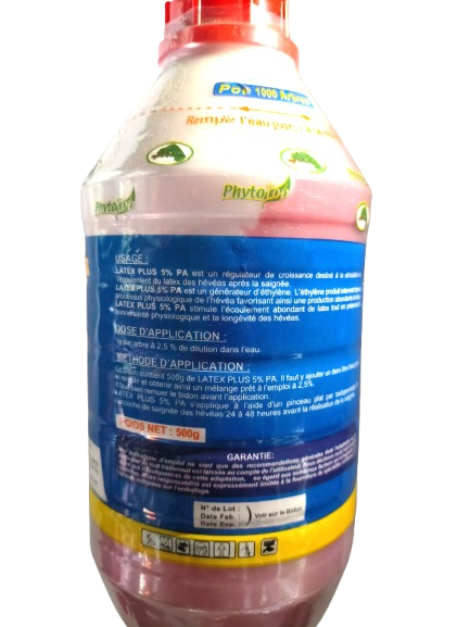 Régulateur de croissance LATEX PLUS 5% PA 500 gr – Hévéa