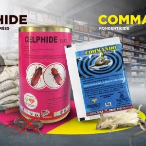 Insecticide CELPHIDE 56 FT 1.500 gr – Denrées stockées, Rongeurs