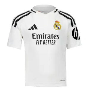Maillot de football blanc enfant REAL MADRID Pro max – Domicile 2024 – 2025
