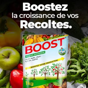 Engrais granulé potassique  BOOST 1 kg – Toutes les cultures