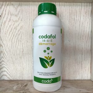 Engrais foliaire CODAFOL 14 – 6 – 5 Démarrage 1 litre – Toutes les cultures