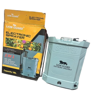 Pulvérisateur à dos électrique 2 en 1 LION GUARD 16 litres – Agriculture, jardinage, hygiène publique et domestique, industrie