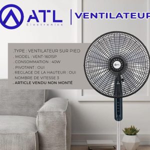 ATL Ventilateur sur pied V3 40 W VENT_16015SP