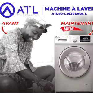 ATL Machine à laver 6 kg ATL60-C10306A03 S A+++ Ecran digital