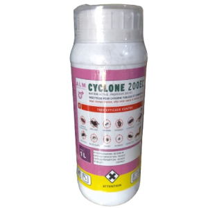 Insecticide liquide CYCLONE 200 EC 1 litre – Hygiène publique et domestique, bureau