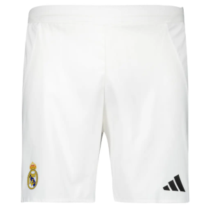 Short de football blanc REAL MADRID Pro max – Domicile 2024 – 2025