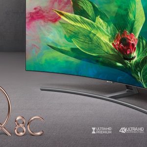 SAMSUNG LED SMART TV 65 » Incurvée QLED 3840 x 2160 Pixels 27.7 kg