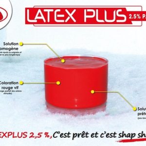 Stimulant LATEX PLUS 2.5% PA (Caméléon rouge) 1 kg – Spécial hévéa