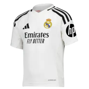 Maillot de football blanc enfant REAL MADRID Pro max – Domicile 2024 – 2025