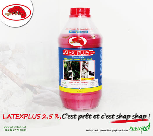 Stimulant LATEX PLUS 2.5% PA (Caméléon rouge) 1 kg – Spécial hévéa